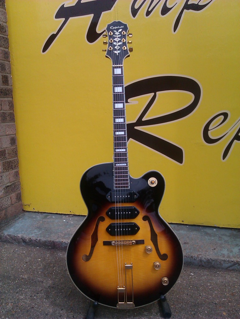 Epiphone Zephyr Blues Deluxe guitar | Essex Amp Repairs